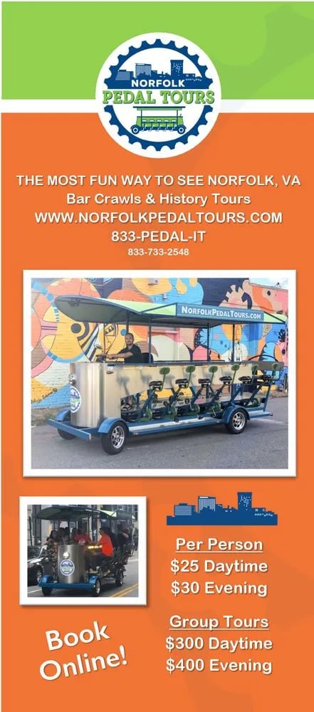 Norfolk Pedal Tours image
