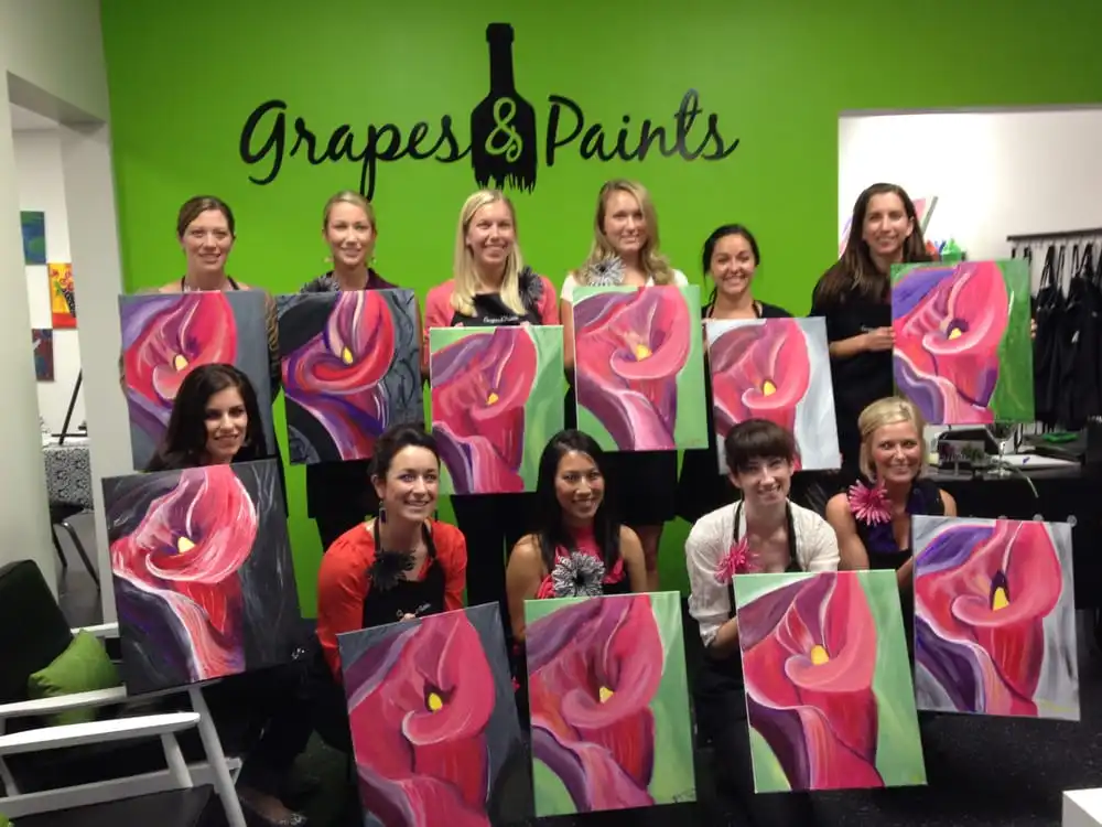 Grapes & Paints image