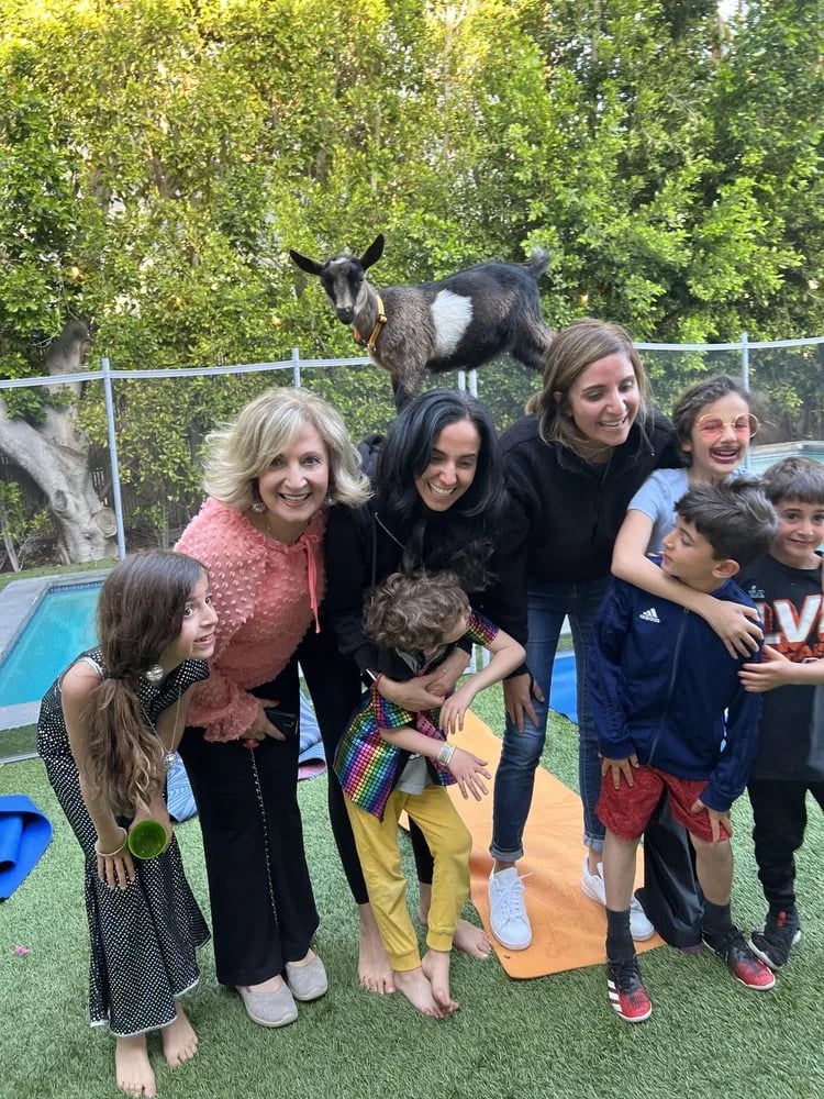 Hello Critter Goat Yoga image