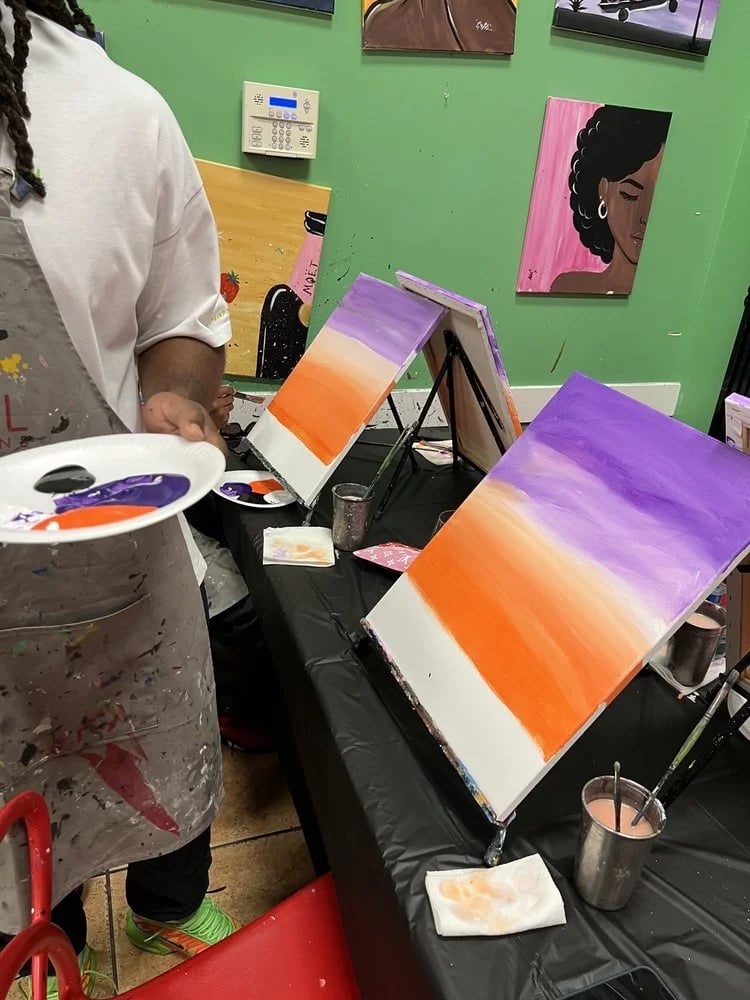 Joyful Expressions Paint and Taste image