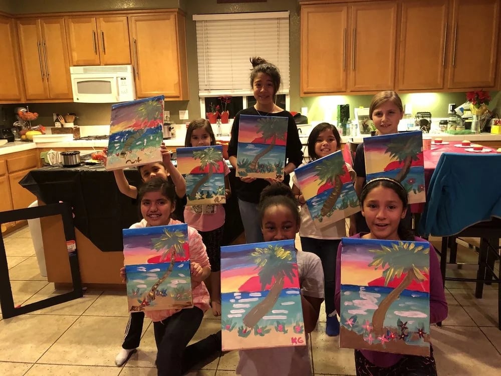VanGo Girl Paint Parties image
