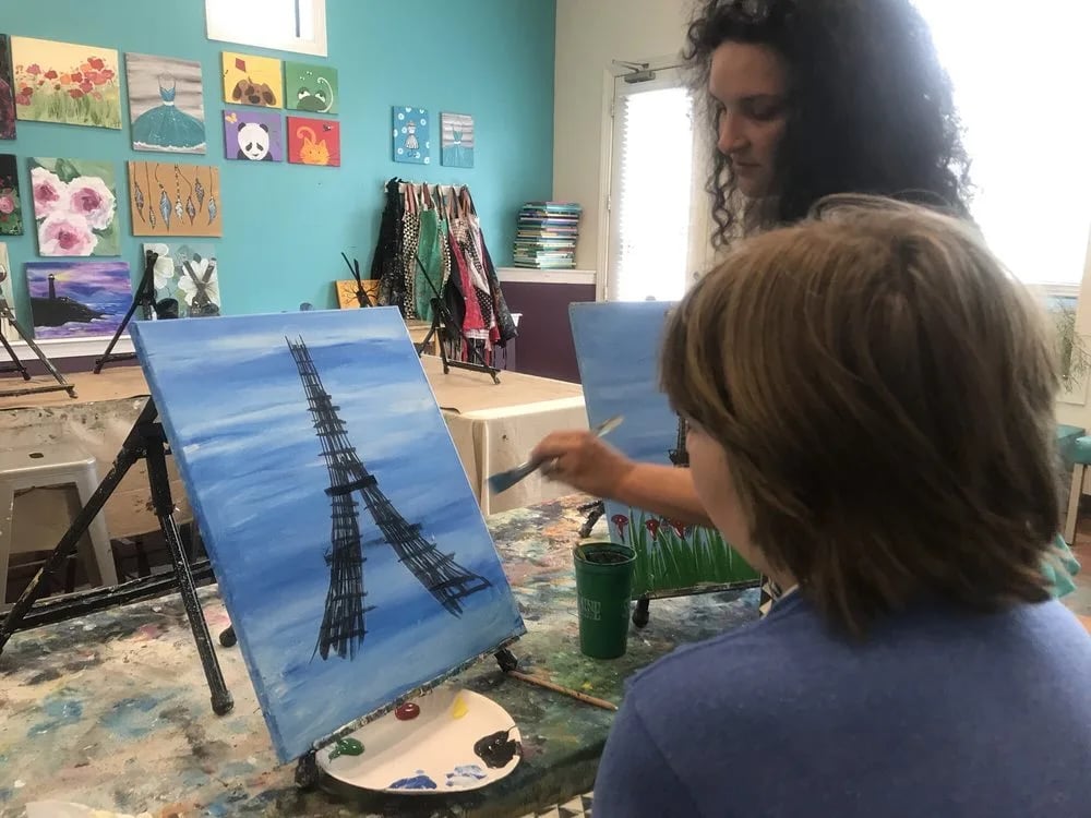 Paint + Canvas image