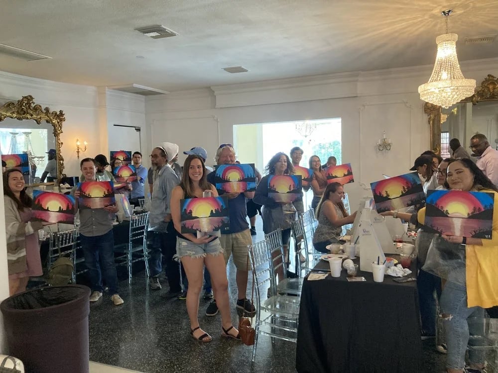 The Tipsy Painter Party image