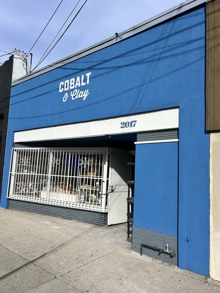 Cobalt And Clay Ceramic Studio image