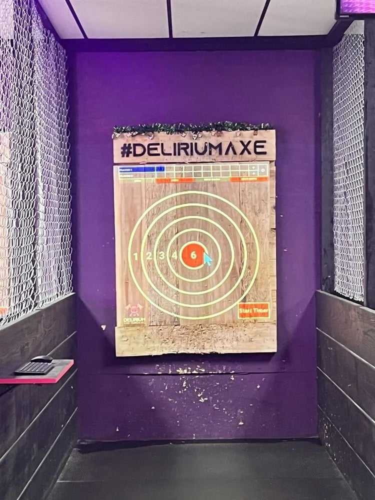 Delirium Axe Throwing image