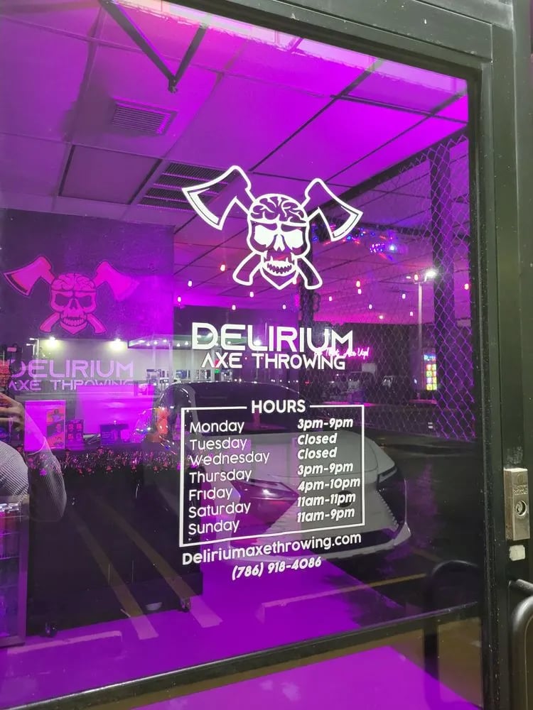 Delirium Axe Throwing image