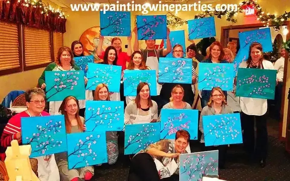 Art Painting Class & Wine Parties By Pouneh
