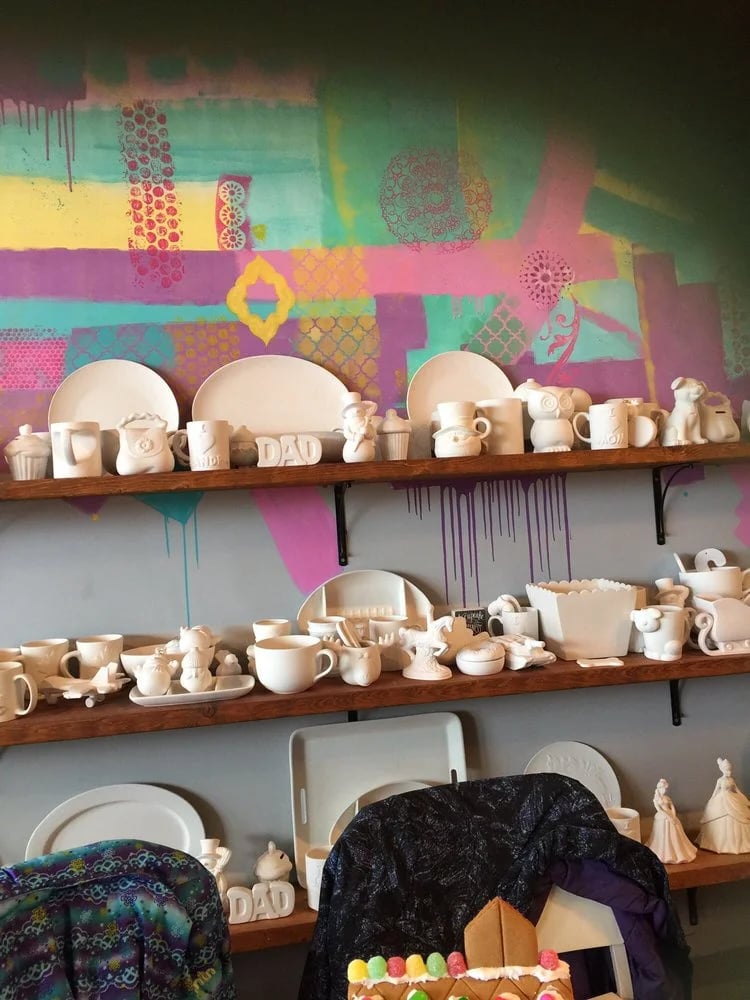 Clay & Cupcakes A Sweet Place To Paint Pottery image
