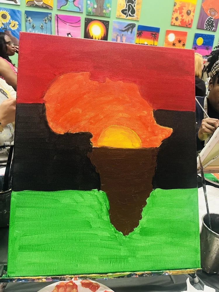 Joyful Expressions Paint and Taste image
