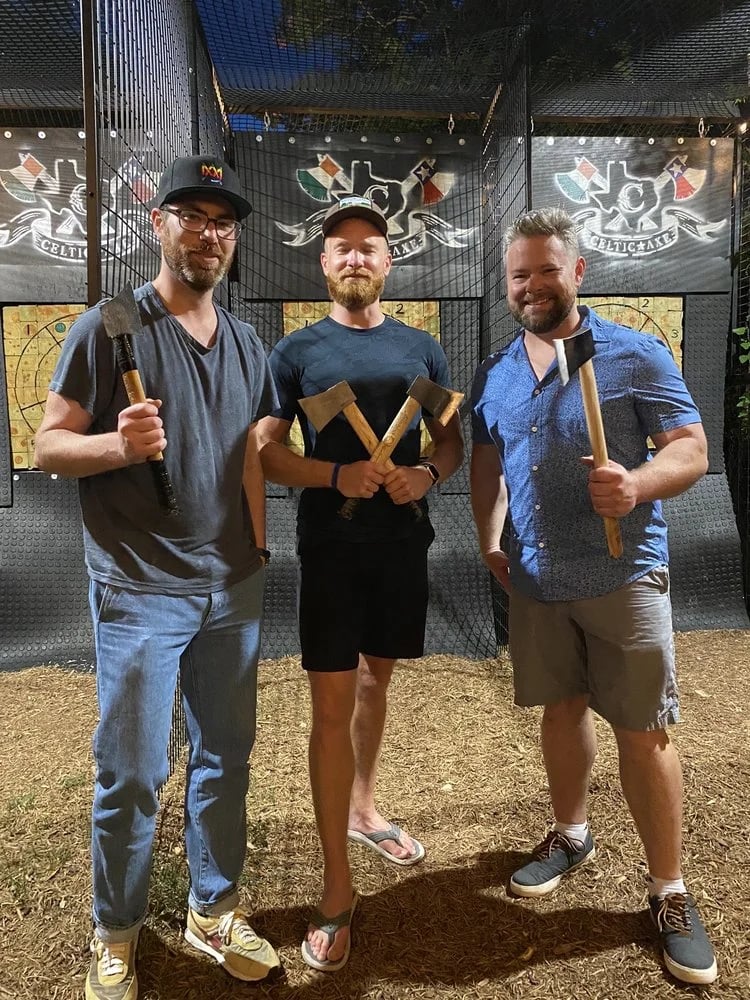 Celtic Axe Throwing At Armadillo Den  image