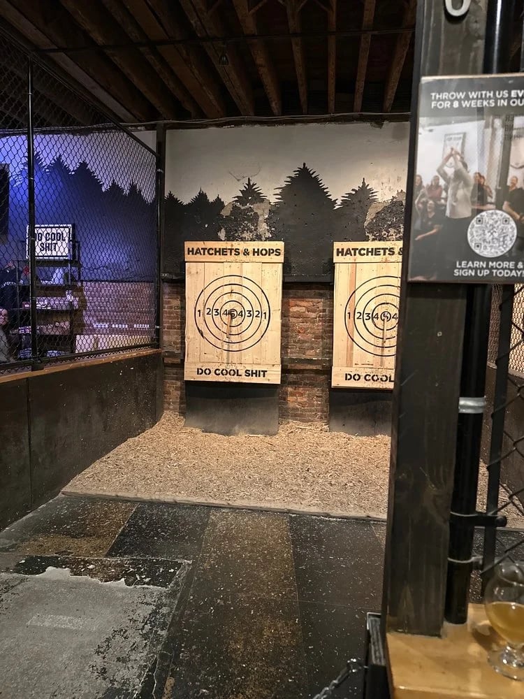 Hatchets & Hops - Downtown Axe Throwing image