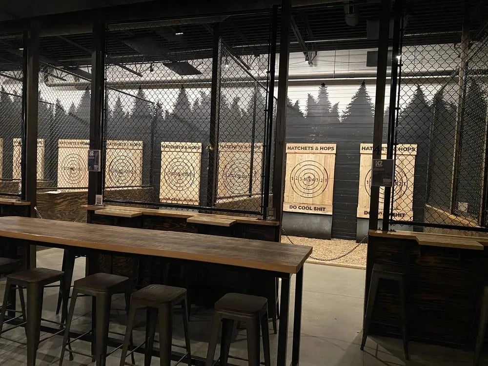 Hatchets & Hops - Black Rock Axe Throwing image