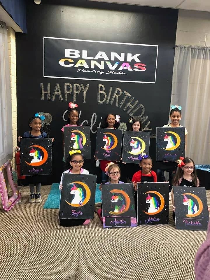 Blank Canvas Painting Studio image