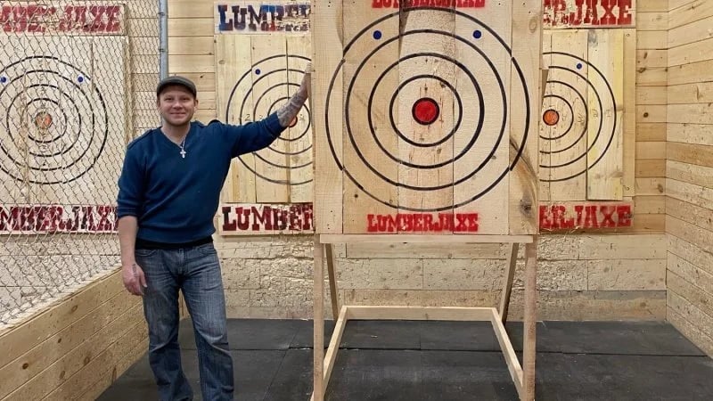 LumberJaxe Axe Throwing Hall image