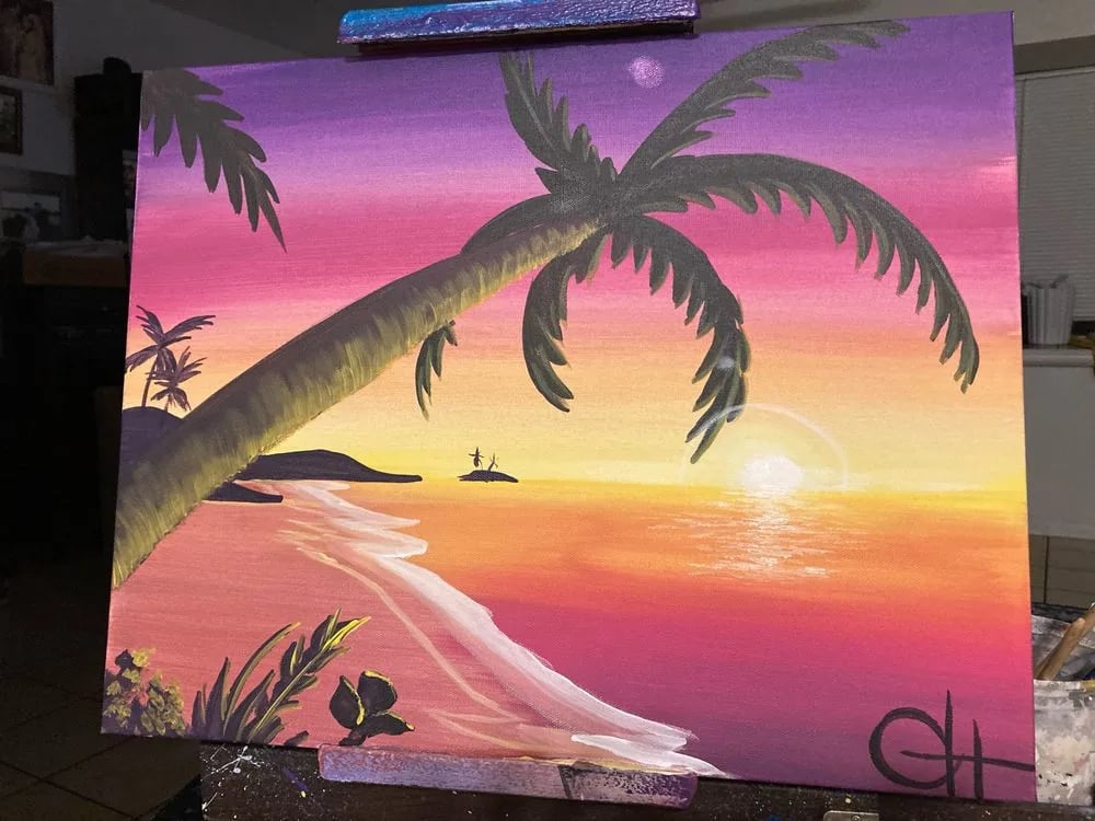 The Tipsy Painter Party image