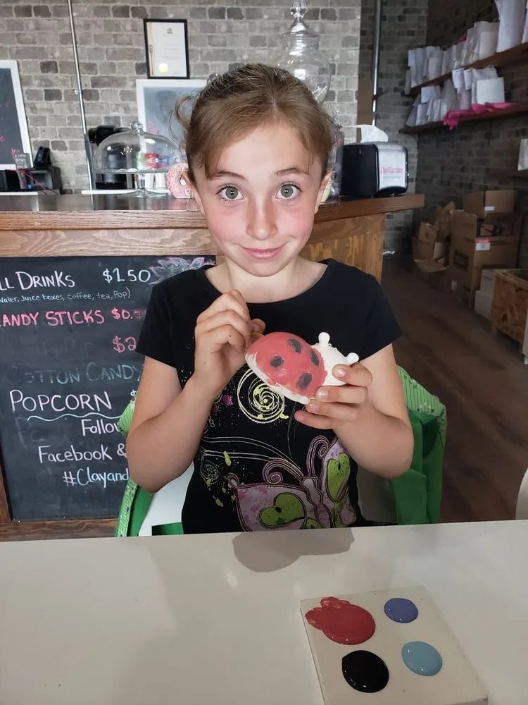 Clay & Cupcakes A Sweet Place To Paint Pottery image